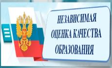 Результаты независимой оценки качества оказания услуг организациями